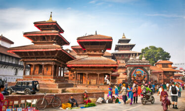 ancient temple sightseeing in our Kathmandu-Pokhara tour package
