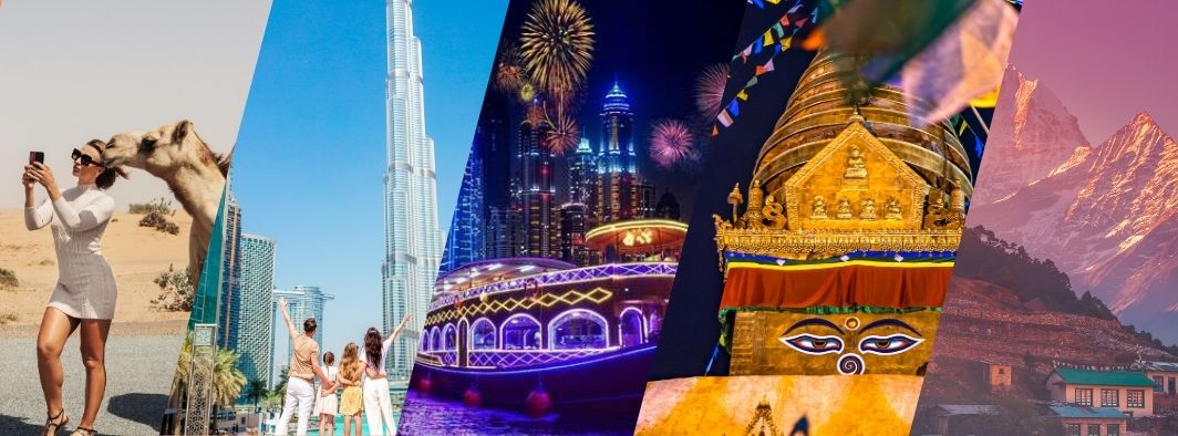 Dubai and Nepal combo tour
