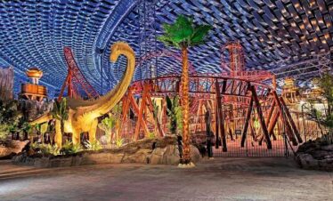 Thrilling dinosaur adventure in the Lost Valley at IMG Worlds of Adventure Dubai