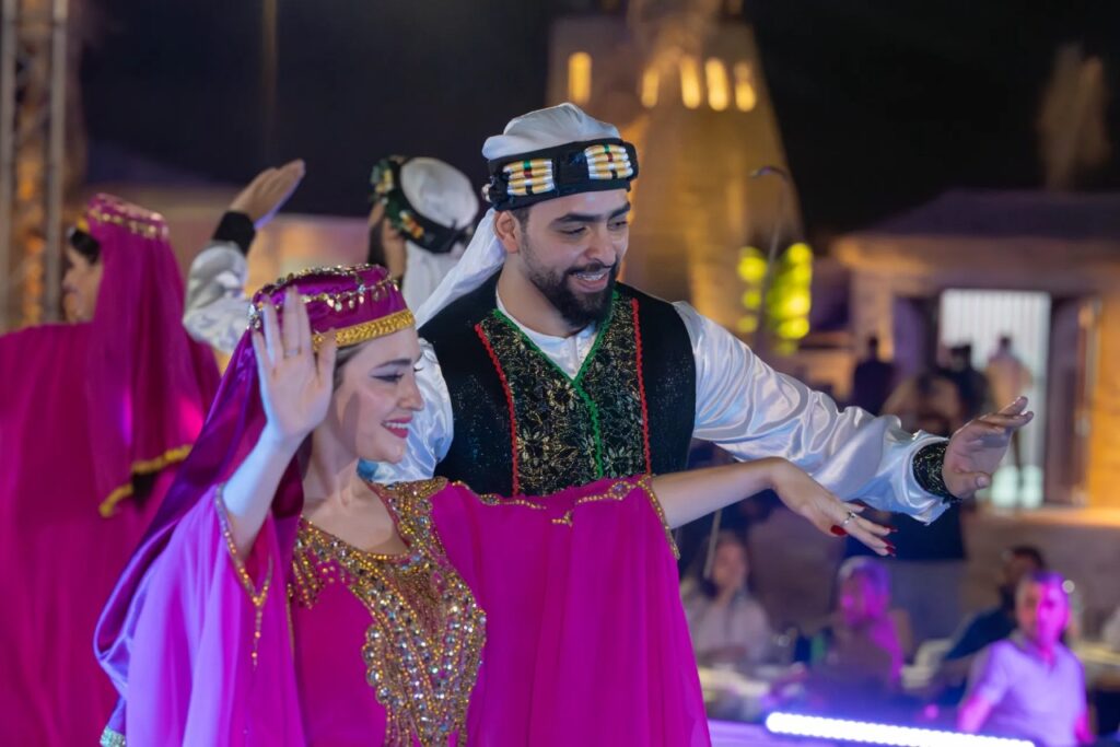 cultural dance in dubai desert safari