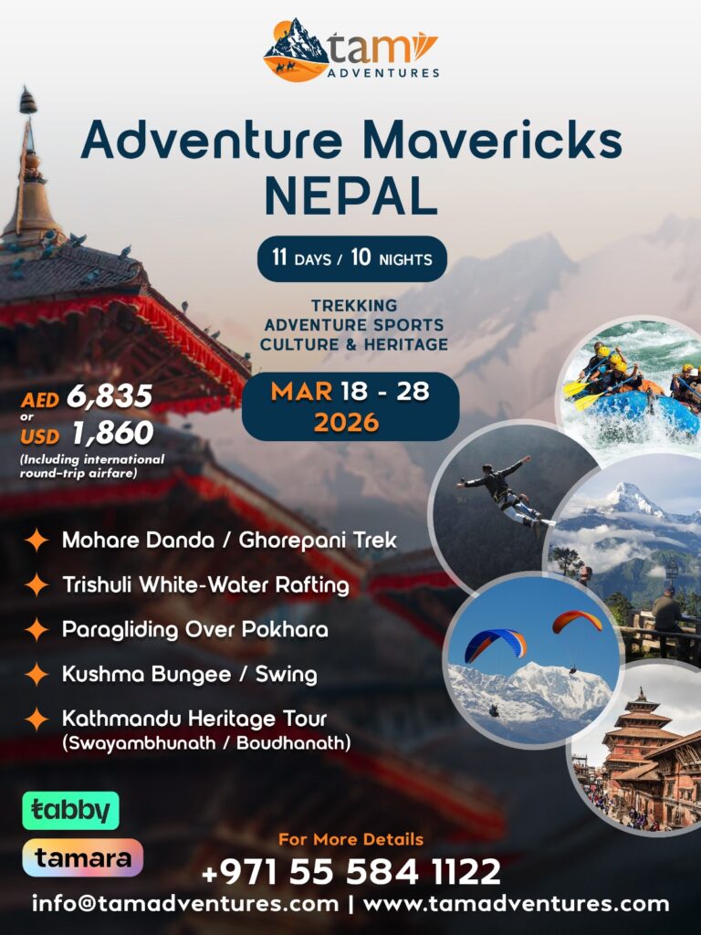  ADVENTURE MAVERICKS NEPAL – A COMPLETE 11-DAY HIMALAYAN ADVENTURE UNLIKE ANY OTHER
